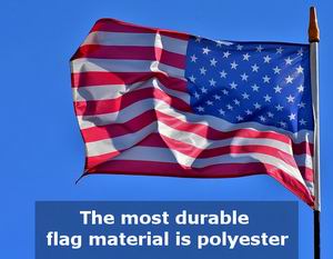 good polyester american flag